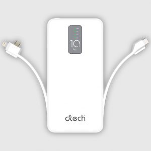 Power Bank D-TECH DP 10H 20000mAh Fasr charge WHITE